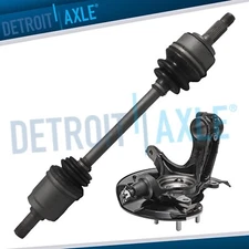 Front Left Steering Knuckle Wheel Hub Bearing CV Axle for 2015 2016 Honda Accord