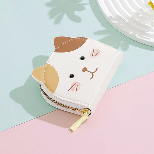 PU Leather Card Holder Large Capacity Money Bag Coin Clutches Women Girls - Picture 10 of 17