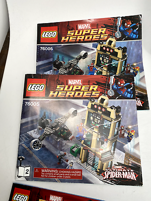 LEGO 66544 MARVEL SUPER HEROES Mighty Pack 3-in-1 incomplete 70%-80%