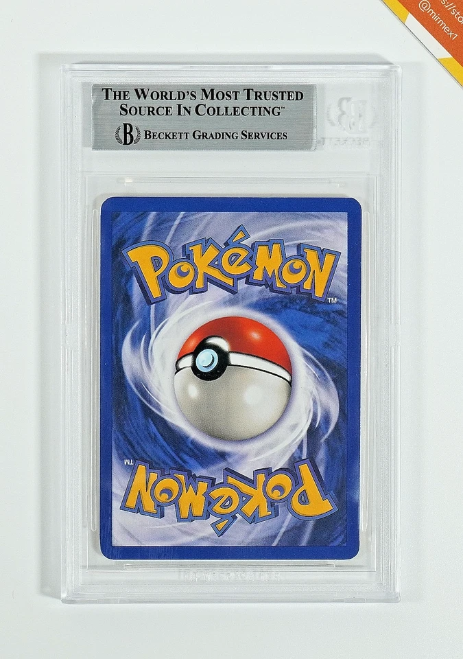 Pokemon BGS 8.5 Dark Raichu #083 Holo Team Rocket 2000 English - Immagine 2 di 2