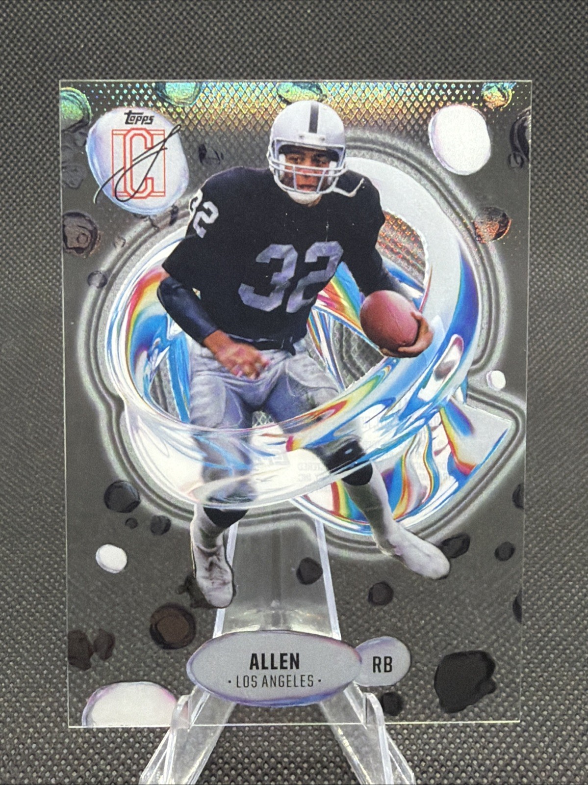Marcus Allen #F-25 Football Cards 2024 Topps Signature Class Fluidity trading card — raw and PSA graded price guide