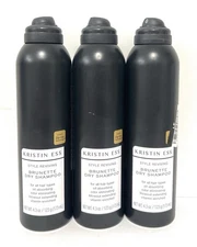 (3) Kristin Ess Hair Style Reviving Dry Shampoo 4.3oz *****Missing Cap