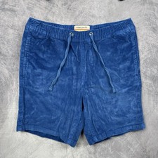 OP Ocean Pacific Shorts Mens S/30  Corduroy Blue Casual Retro Surf