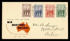 DR WHO 1940 AUSTRALIA FDC WWII WAR EFFORT COMBO M80986