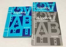 Saxon Algebra 1/2 Math Set: Textbook Answer Key Solutions Manual 2nd Edition