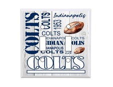 Indianapolis Colts Subway Art Standard Double Light Switch Cover NFL Football