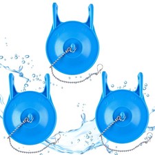 3 Pack Toilet Tank Flapper 3 Inch Toilet Flapper Replacement US Standard Blue