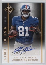 2014 Panini Limited Limited INK Gold 1/25 Adrien Robinson #LI-AR Auto 0j6