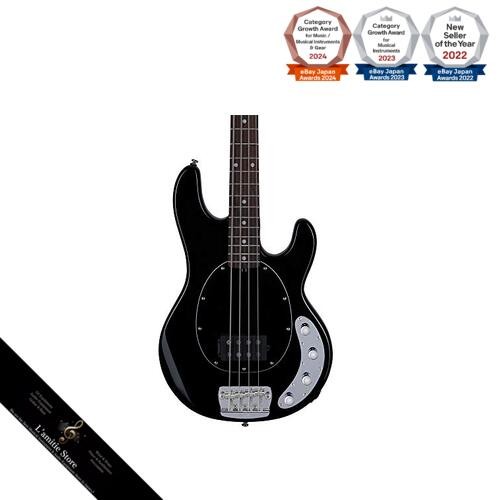 Sterling Ray34CA ブラック（ギグバッグ付） 即納可能】Sterling by MUSIC MAN(スターリンバイミュージック