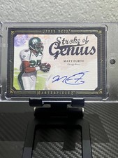 2008 Upper Deck Masterpieces Stroke of Genius 🔥 Matt Forte Rookie Auto SSP 🔥