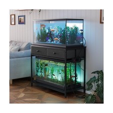 VOWNER 40 Gallon Aquarium Stand with Power Outlet, Metal Frame ... Fast USA SHIP