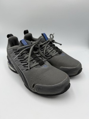 Mens PUMA VOLTAIC EVO 379601 04 Dark Grey/Cobalt Shoes Size 7