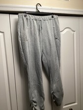 Women  s Grey 2 Pc Ladies Sweatsuit with Hoodie and Sweatpants Size 3xl