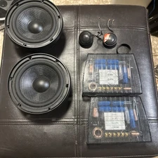 Rockford Fosgate Original Fanatic Q 2way Component Set FNQ1414 4" SPEAKERS Read