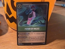98/204 Potion of Malice Cold Foil Super Rare Disney Lorcana Set 10