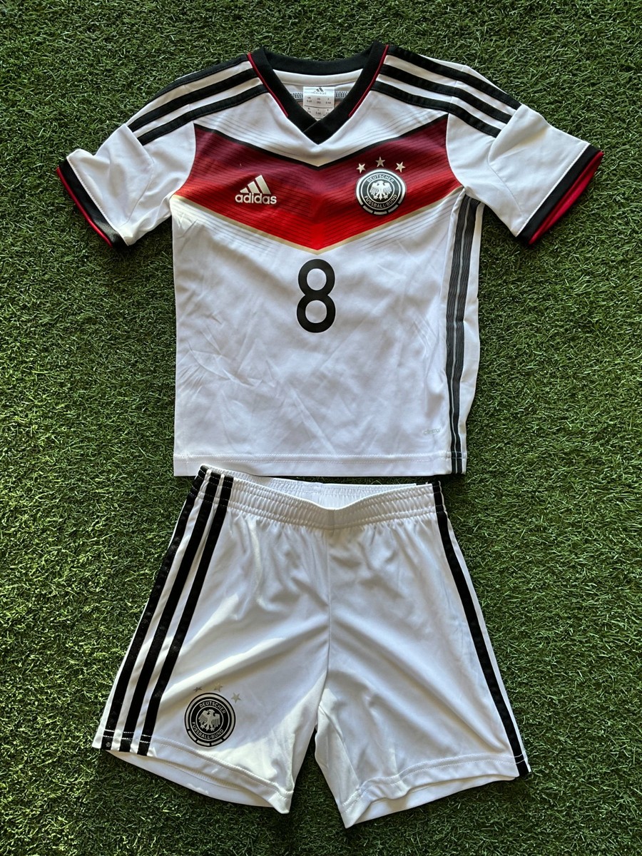 adidas Germany Home Mini Kit 2014 Ozil #8-White 2XS | eBay