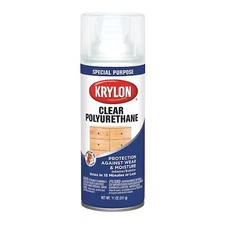 Krylon Industrial K07005777 Spray Paint, Clear, Gloss, Solvent, 11 Oz