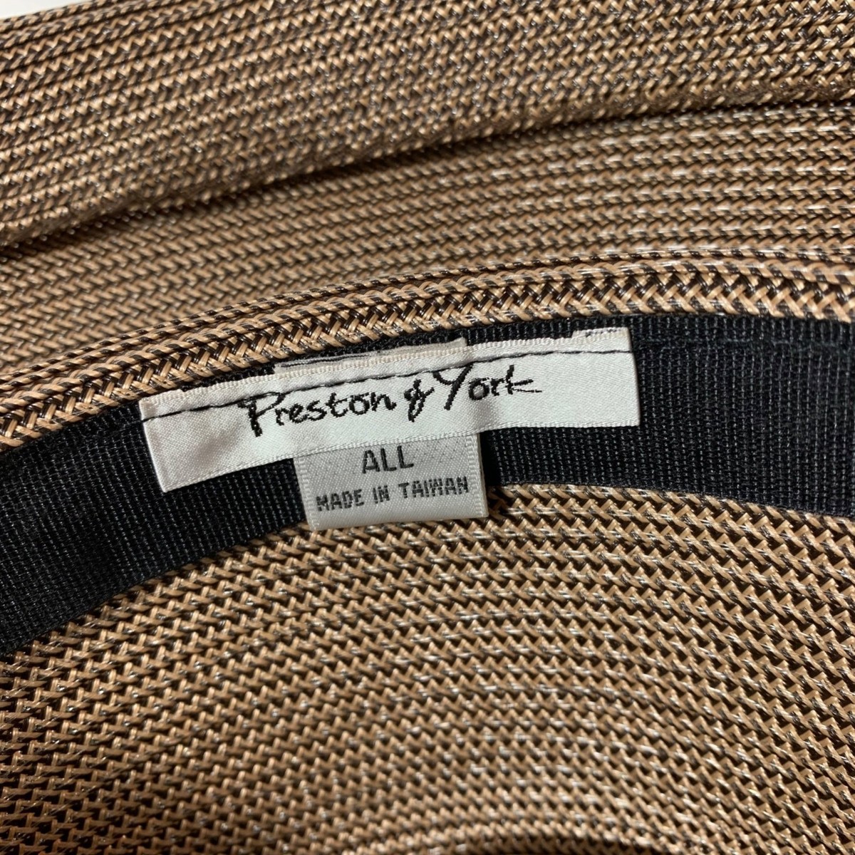Preston and York Black Wide-Brim Straw Dress Hat Feather Accent Made in Italy Preston & York black sinamay wide-brim derby | Mercari main image 3