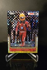 LEWIS HAMILTON 🔥 2025 Topps Chrome F1 On the Move Checkered Flag Refractor #191