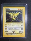 Zapdos – Pokemon Base set - Unlimited - 16/102 – Holo rare – MP