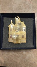 Royal Copenhagen First Doll House,24k gold plated. NIB With Papers 