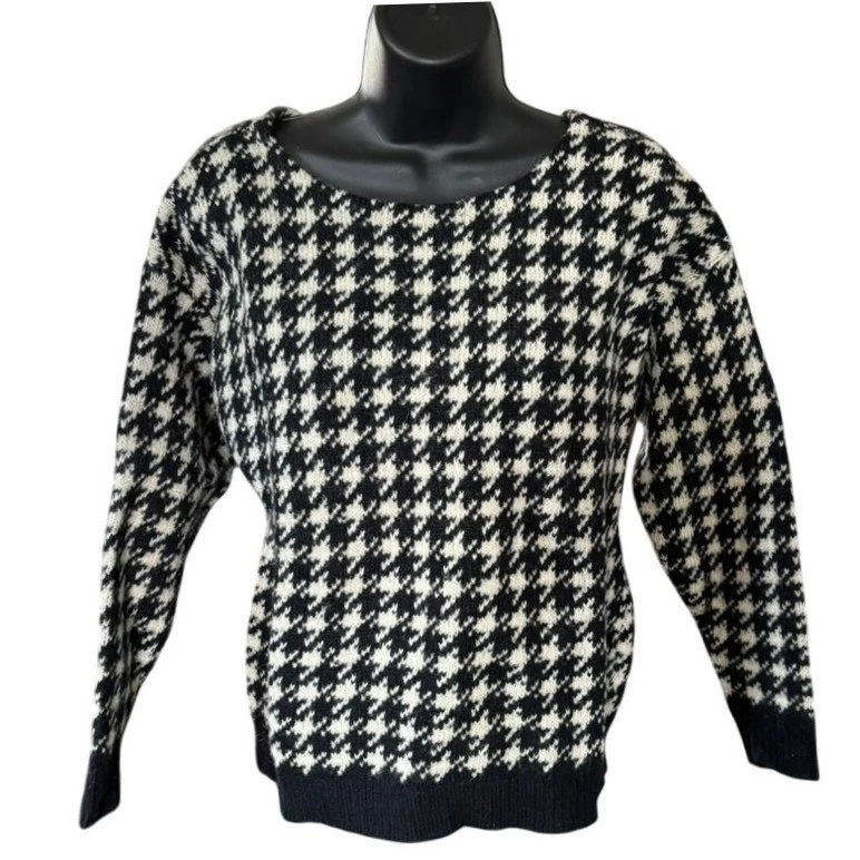 Pull Cambridge Dry Goods Co. Bordeaux Taille S - Motif Ours Tissé, Occasion Très Bon état