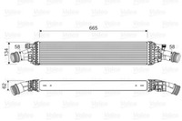 LadeluftküHler Valeo 818601 FüR C7 A7 8T3 B8 Audi 8K2 8KH 8F7 Q5 8K5 A4 A5 A6