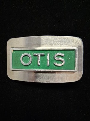 Vintage Hand Made Otis Elevator Co. Belt Buckle Service Repair Technician