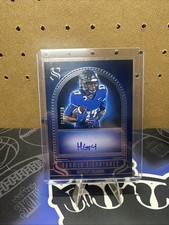 2025 Panini Silhouette Football Hardly Gilmore Auto /199