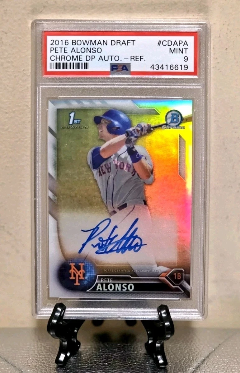Bowman Pete Alonso Baseball 2016 Season Sports Trading Cards