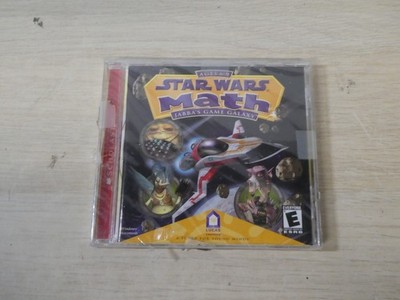 Star Wars Math Jabbas Game Galaxy PC CD Rom 2002 Brand New Sealed