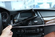 Piano Black Konsole Navigationsbox Rahmen Passend f�r BMW X5 X6 E70 E71 2008-13