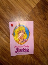 VINTAGE PERFUME PRETTY BARBIE 1987 FASHION BOOKLET BOOK MINI CATALOGUE A10