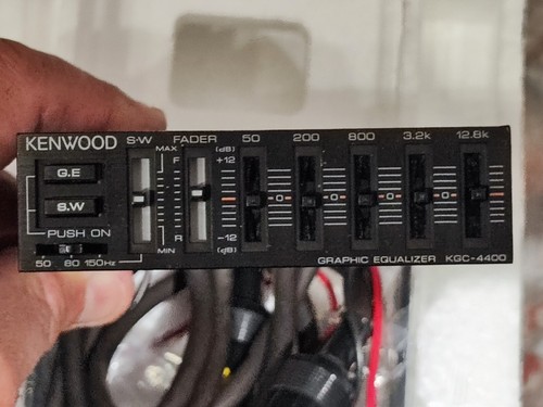 KENWOOD KGC-4400 / 5-Band-Equalizer mit LED-Reglern - Unbenutzt ! VINTAGE ! RAR - Bild 2 von 16