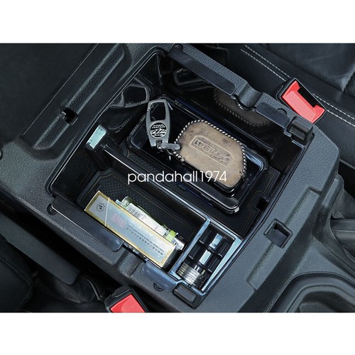 Center Console Armrest Storage Box Organizer Fit for 2011-2018 Jeep Wrangler JK - Picture 9 of 11