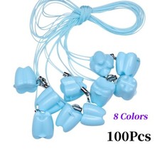 100Pcs Dental Organizer Kid Milk Teeth Storage Box Baby Teeth Holder Plastic Box