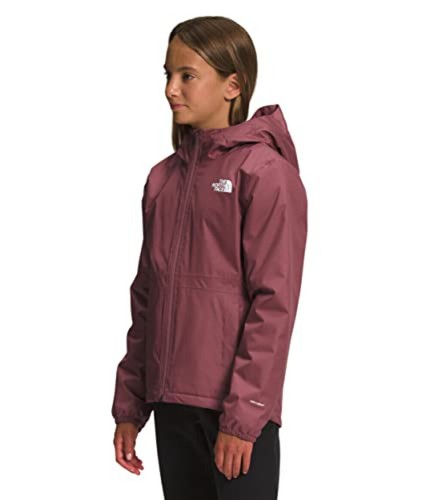 THE NORTH FACE Warm Storm Rain Jacket - Girls' Wild Ginger Medium - Picture 3 of 4