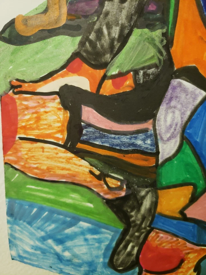 Arlequin Moderne Feutres 2022 40cm/ 30cm - Photo 3/4