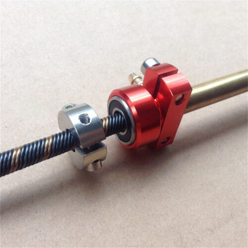Per barca RC 6,35 mm cuscinetto staffa fissa + blocco albero 1/4 pollici + accessorio coppa olio - Foto 7 di 7