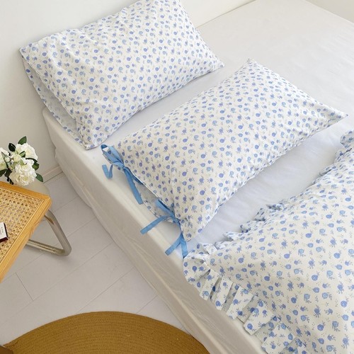 Fodere Queen - Cotone Federe Queen - Federa Floreale 19x29 Pollici - Foto 4 di 12
