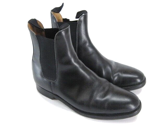 Politistation apologi spredning Trickers Lambourn Black Leather Chelsea Town Jodhpur Boots Men&#039;s 9 UK  10 US 6119 | eBay