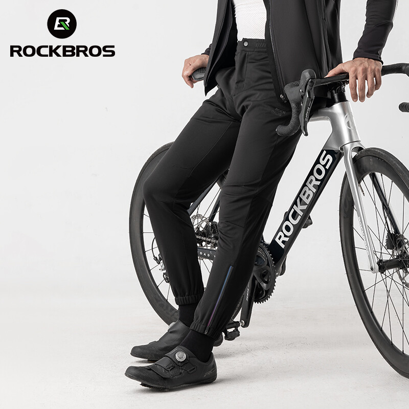 ROCKBROS Cycling Pants Windproof Warm Autumn Winter Bike Pants