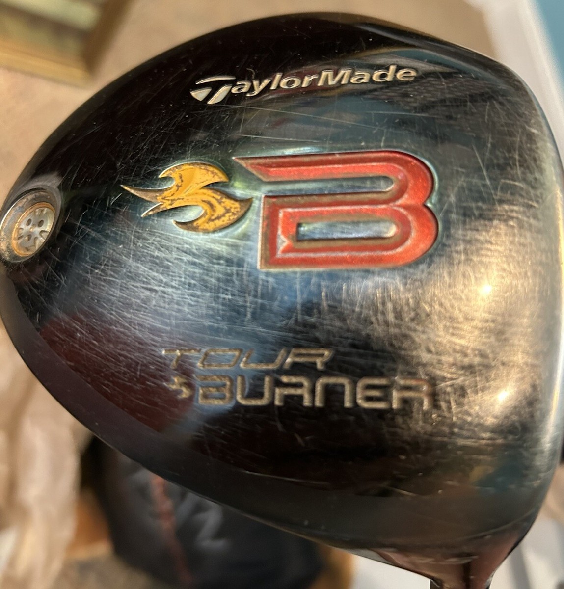 Taylormade Tour Burner 9.5* Driver Reax 60 Superfast R Flex w/ HC 