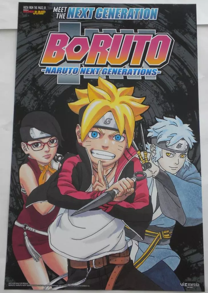 SDCC 2017 EXCLUSIVE VIZ MEDIA BORUTO NARUTO NEXT GENERATION DOUBLE