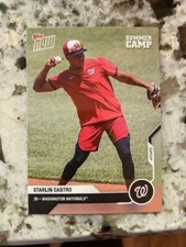 2020 TOPPS NOW CARD RTOD SUMMER CAMP WAVE 2 CARD NATIONALS STARLIN CASTRO OD-491