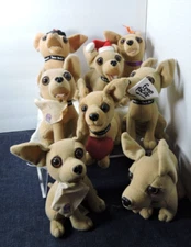 Taco Bell Chihuahuas set of 8 different ones