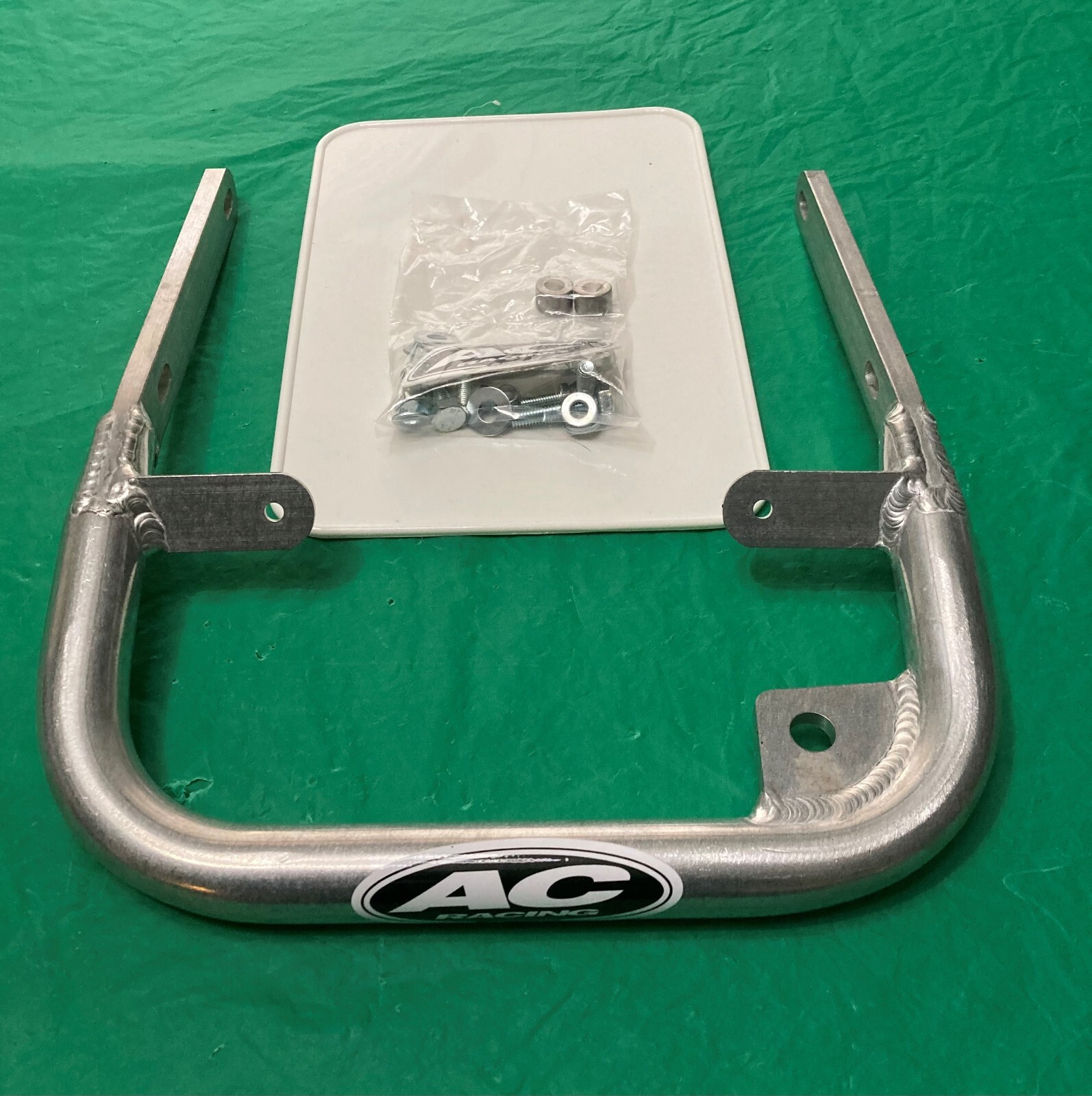 AC RACING ALUMINUM DROPPED REAR GRAB BAR HONDA ATC250R ATC 250R 1985