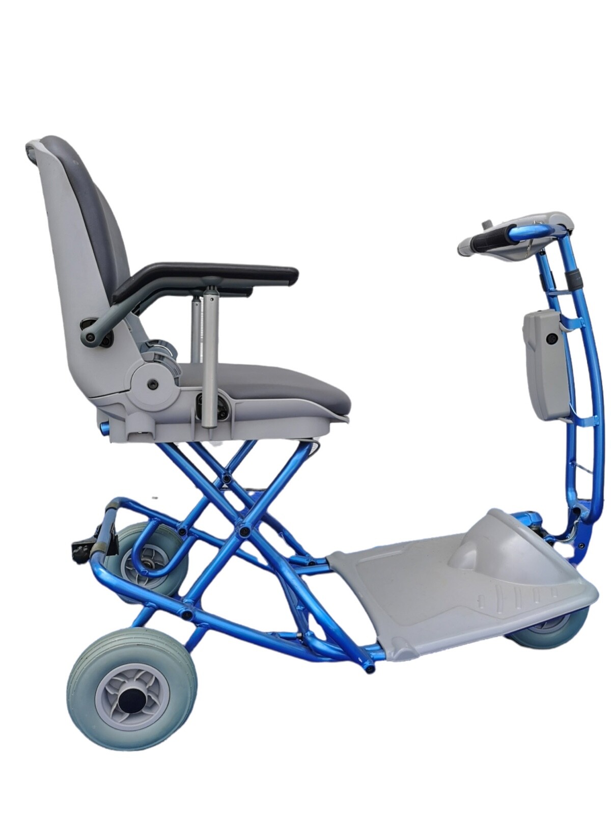 Tzora Easy Travel Elite Folding Scooter With Charger No Batteries/Basket WORKS eBay