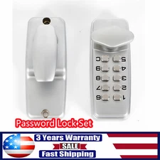 Keyless Deadbolt Digital Door Lock Set Keypad Mechanical Code Password Entry Kit