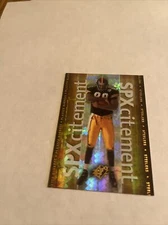 2000 SP Plaxico Burress Steelers SPXcitement Rookie Free Shipping